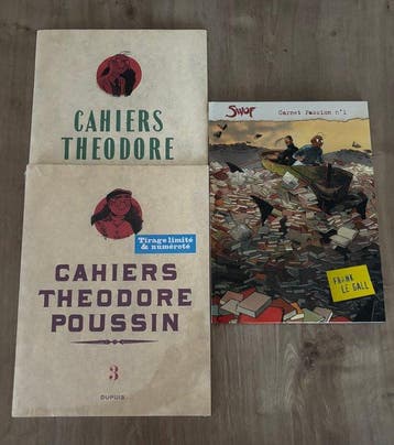 Cahiers Theodore Poussin 3x B - Théodore Poussin - 3 Album -, Nieuw