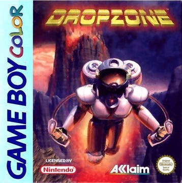 Dropzone (game + manual) - Gameboy Color - Geek Out!, Spelcomputers en Games, Games | Nintendo Game Boy, 1 speler, Zo goed als nieuw