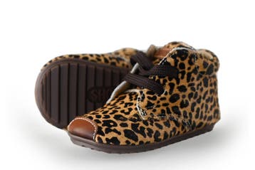 Shoesme Sneakers Meisjes in maat 19 Bruin, Verzenden, Jongen of Meisje, Schoenen, Zo goed als nieuw