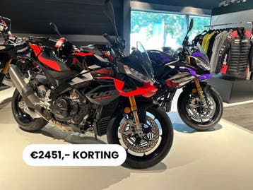 Aprilia Tuono V4 Factory 1100cc (Nu voor €20.899 euro!), Motorrijbewijs A, Sport, Meer dan 35 kW, Handgeschakeld
