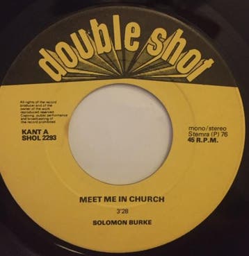 Solomon Burke / Clarence Carter - Meet Me In Church / Dont, Ophalen of Verzenden, Gebruikt