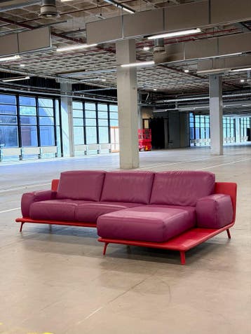Leolux Paleta Hoekbank | Candy | Newprice: €8.925, 250 tot 300 cm, Ophalen of Verzenden, Zo goed als nieuw, Rechte bank
