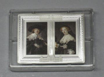 Frankreich 10 Euro 2025 Farbbilddruck Pp Rembrandt Doppel..., Verzenden