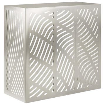 vidaXL Airconditioner hoes zilver 110 x 50 x 105 cm, Verzenden, Nieuw