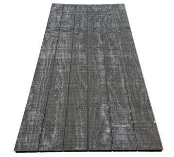 Channelply Rabat Plaat Zwart Gespoten 2440x1220mm - Brede, Doe-het-zelf en Verbouw, Hout en Planken, Ophalen of Verzenden, Nieuw