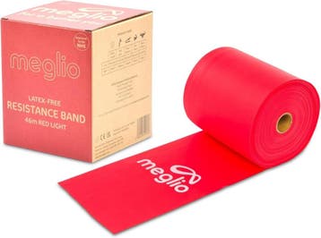 Meglio Weerstandsband 46m | Retourdeal 36% Korting, Sport en Fitness, Fitnessmaterialen, Ophalen of Verzenden, Nieuw, Armen, Weerstandband
