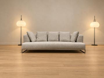 NIEUW B&B Italia Solo 3-Zits + GARANTIE | NP €9.500, Design Bank Bankstel Zetel 3-Zits B&B Italia, 75 tot 100 cm, Ophalen of Verzenden