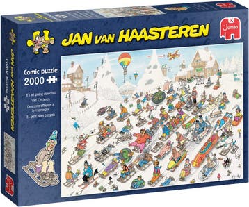 Jan van Haasteren - Van Onderen Puzzel (2000 stukjes) |, Verzenden, Nieuw
