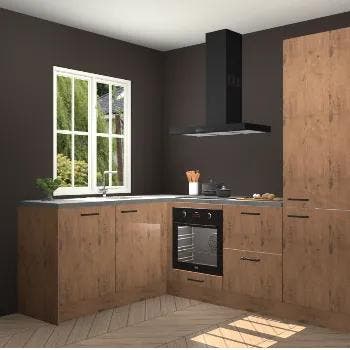 Astoria eiken keuken Nanjing 126699, Verzenden, Nieuw