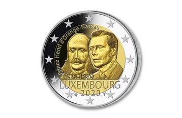 2 euro  Prins Hendrik 2020 - Luxemburg, Postzegels en Munten, Verzenden