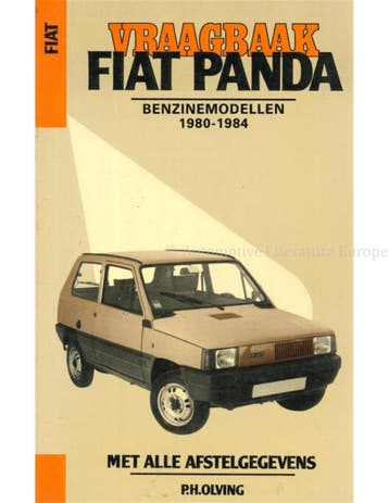 1980-1984 FIAT PANDA 34 | 45 BENZINE VRAAGBAAK NEDERLANDS
