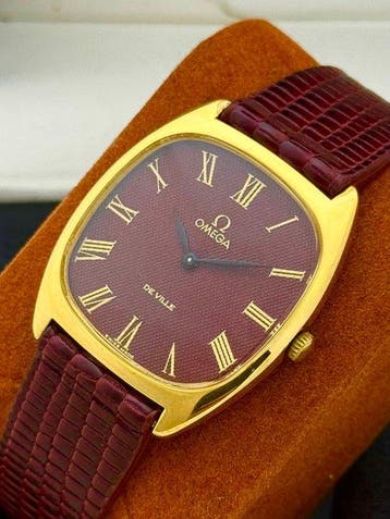 Omega - Zonder minimumprijs - Burdundy Honeycomb Roman, Nieuw