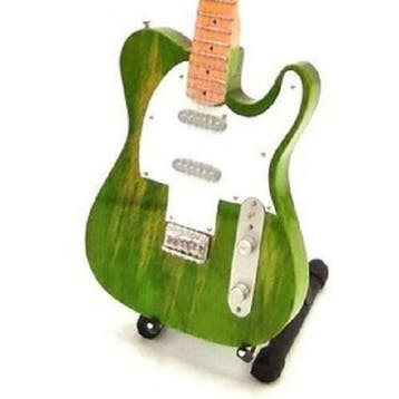 Miniatuur replica Fender gitaar - Francis Rossi - Status Quo, Ophalen of Verzenden, Nieuw, Pop, Beeldje of Miniatuur