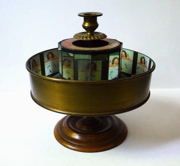 Optisch speelgoed - Le Praxinoscope (1889) mit 10, Nieuw