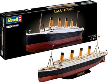 Scheepsmodel Titanic XL | 156 Stuks | Laatste Stuk!, Ophalen of Verzenden, Nieuw, 1:200 of kleiner, Revell