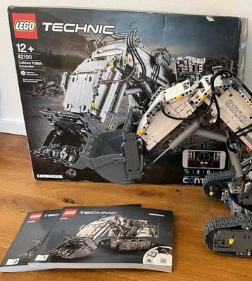 Lego Set - 42100 - Technic - Liebherr R 9800 Excavator, Nieuw