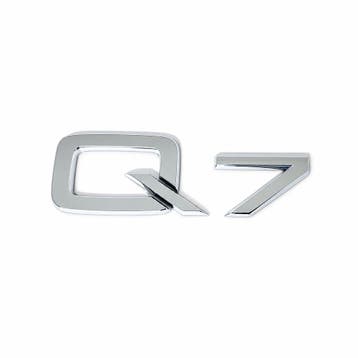 Audi Q7 (4L) embleem - chroom, Ophalen of Verzenden, Nieuw, Audi