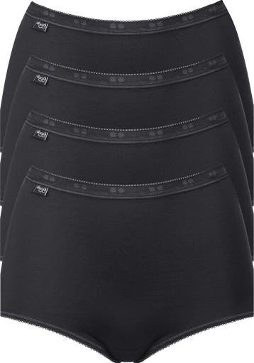 sloggi - Maat 48 / 4XL - Basic+ Dames Maxi slip - 4-pack -, Kleding | Dames, Ondergoed en Lingerie, Verzenden