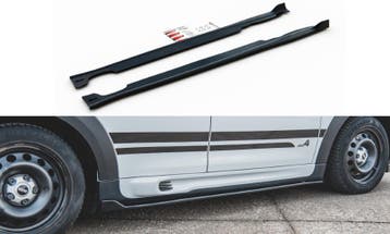 Zijskirts Mini Countryman S JCW R60 Maxton Design glans, Ophalen of Verzenden, Nieuw