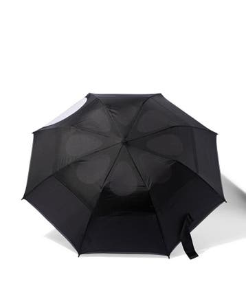 HEMA Opvouwbare windbestendige paraplu Ø100x45 zwart, Verzenden, Nieuw