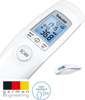Beurer FT 90 Contactloze Koortsthermometer – Voorhoofdmeting, Ophalen of Verzenden, Nieuw