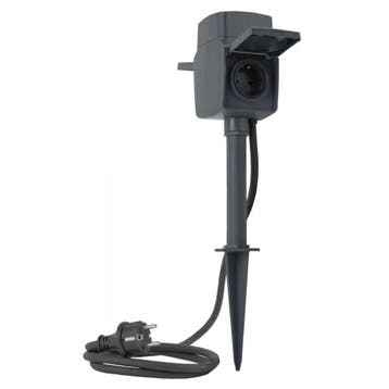 Wifi Tuinpaal - 2x contactdoos + Smart Google Alexa, Ophalen of Verzenden, Nieuw