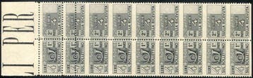 Italiaanse Republiek 1946 - Postpakketten 4 lire grijs,, Gestempeld