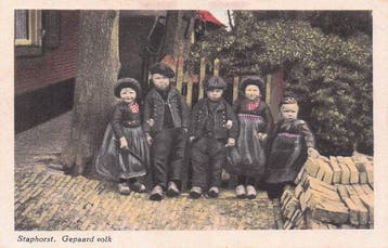 Nederland - Klederdracht Overijssel (inclusief Staphorst en, Verzamelen, Gelopen