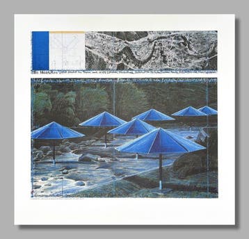 Christo & Jeanne-Claude - The Umbrellas Japan-USA 1991