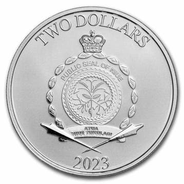 Niue - Star Wars Grogu 1 oz 2023 (25.000 oplage), Verzenden, Munten