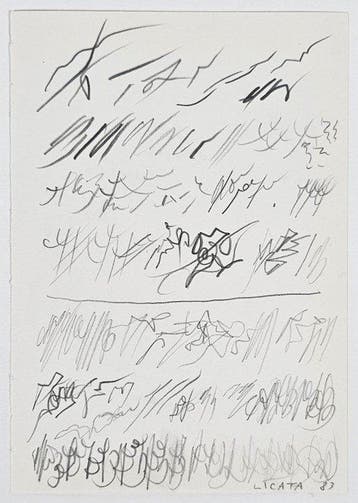 Riccardo Licata (1929-2014) - Senza Titolo, Antiek en Kunst, Kunst | Schilderijen | Modern