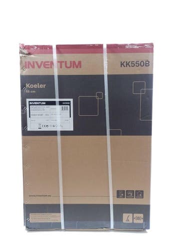 Inventum Koelkast 131L - KK550B - Zwart, Verzenden, Nieuw