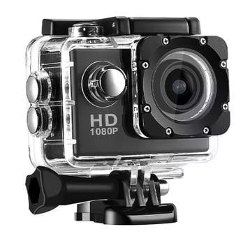 Full HD Action Camera 1080P – Waterdichte Sportcamera, Verzenden, Nieuw