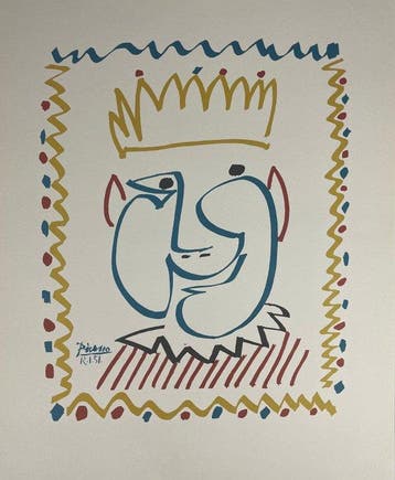 Pablo Picasso (1881-1973) - Le roi de carnaval