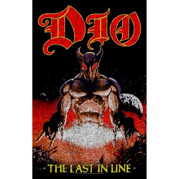 Dio - Last in Line - Textiel Poster officiële merchandise, Verzamelen, Ophalen of Verzenden, Nieuw, Poster, Artwork of Schilderij