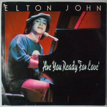 Elton John - Are you ready for love - Single, Cd's en Dvd's, Verzenden, Nieuw in verpakking
