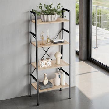 Wandkast Newcastle 57,5 x 35,5 x 139cm, Huis en Inrichting, Verzenden, Nieuw