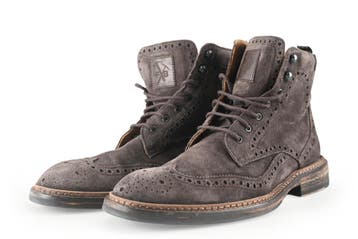 Floris van Bommel Veterboots in maat 40½ Bruin, Kleding | Heren, Schoenen, Bruin, Verzenden, Boots, Floris van Bommel