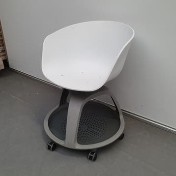 Steelcase Node ergonomische schoolstoel - wit, Ophalen of Verzenden, Nieuw