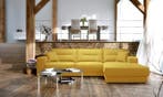 Loungebank Venray - loungebanken - Geel, Nieuw, 150 cm of meer, Stof, 250 tot 300 cm