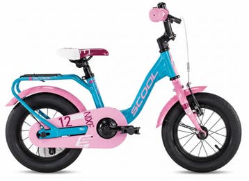 SCOOL niXe 12 Meisjesfiets Ocean - Pink 3+, Fietsen en Brommers, Verzenden, Nieuw