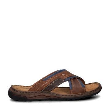 Nelson slippers voor heren in het Cognac, Slippers, Overige kleuren, Verzenden, Nieuw