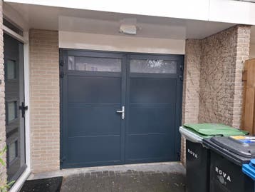 openslaande garagedeur, Nieuw, 120 cm of meer, Garagedeur, 215 cm of meer