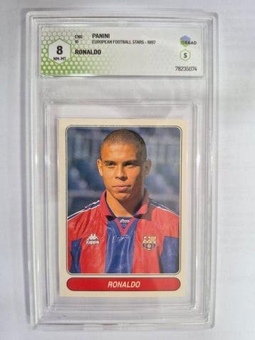 1997 Panini European Football Stars Ronaldo Nazário 112, Nieuw