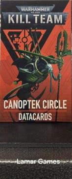 Kill Team Canoptek Circle datacards (Warhammer 40.000 nieuw), Ophalen of Verzenden, Nieuw