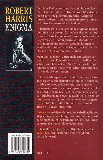Enigma 9789022520680 Robert Harris, Verzenden, Gelezen, Robert Harris