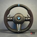 BMW stuur leder alcantara 12h markering blauw M Stitching, Nieuw, BMW