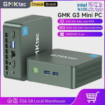 GMKtec G3 Mini PC: Krachtige Desktop met Intel N100, 16GB RA, Computers en Software, Desktop Pc's, Verzenden, Nieuw