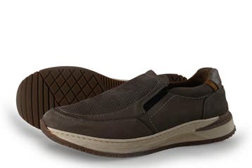 Skechers Instappers in maat 41 Bruin, Kleding | Heren, Schoenen, Bruin, Verzenden, Overige typen, Zo goed als nieuw