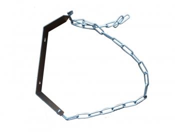 CO2 beugel met ketting voor koolzuurfles, Ophalen of Verzenden
